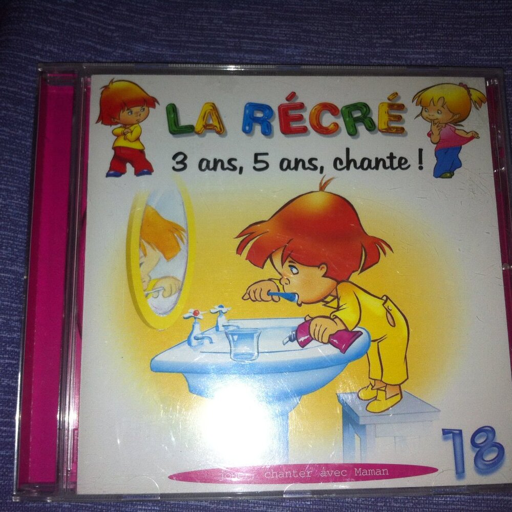 La Recre #18, 3 ans, 5 ans, chante by Christine Fontane 2003 French NEW CD